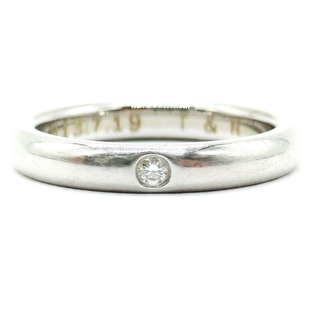 Tiffany and Co. Ring Peretti Diamond Platinum